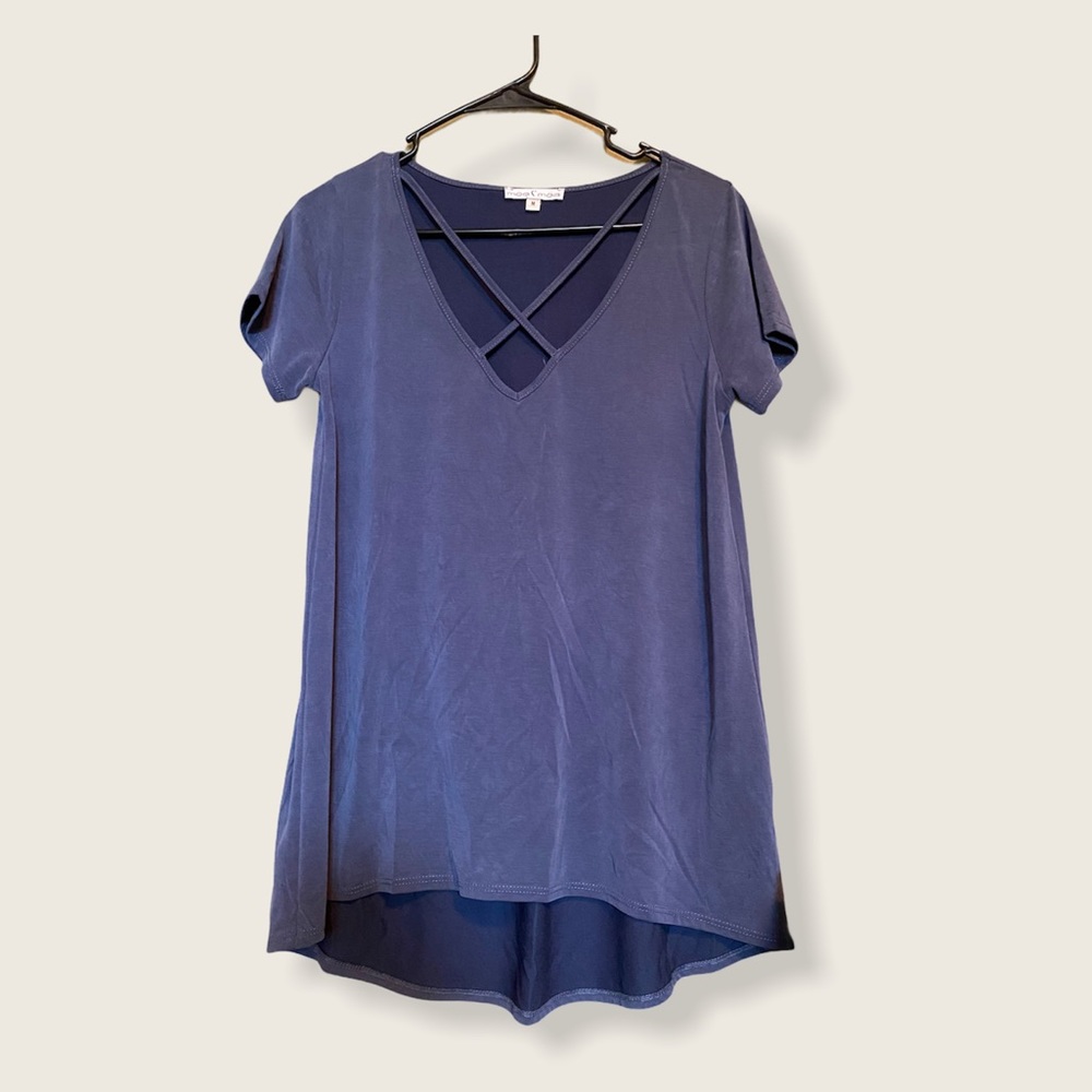 Moa Moa navy blouse